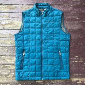 Fyord Puffer Vest Full Zip Blue Lightweight Barcelona Spain